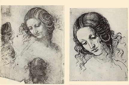 Sketches by Leonardo