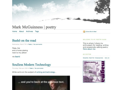 Mark McGuinness | poetry