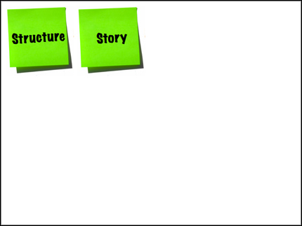 Post-Its - Structure, Story